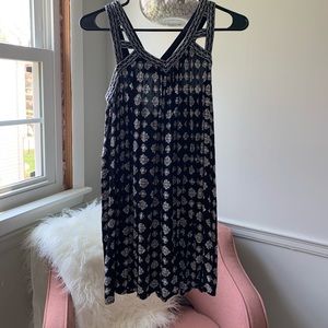 AMERICAN EAGLE - Black Patterned Dress